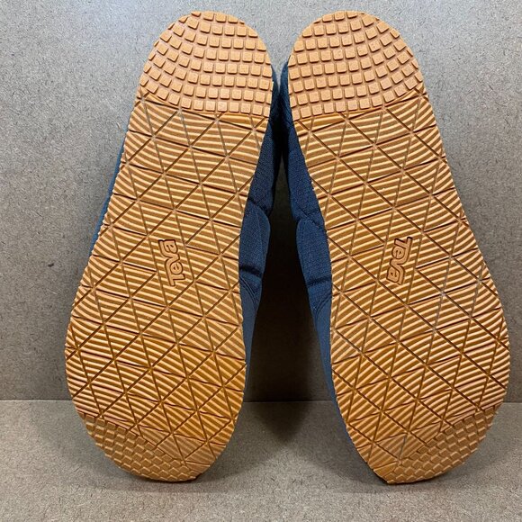 Teva ReEmber Quilted Bootie Slip On Gray Orange Comfort Slippers Mens Size 12 - Picture 7 of 9